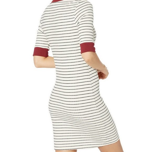 NWT Joie Striped T-shirt Half-sleeve Dress– Casual Chic Everyday Look - Picture 7 of 8